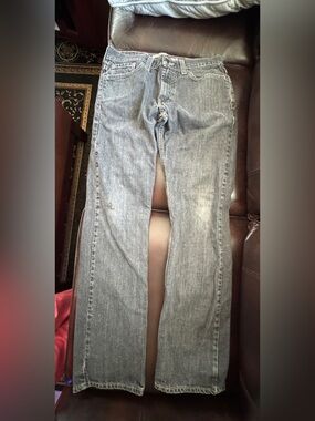Levi's Slim Straight 514 Jeans in Charcoal Black